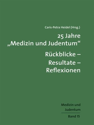 cover image of 25 Jahre "Medizin und Judentum"